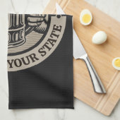 Bierbrouwerij Aangepaste naam Brewery Big Mok Theedoek (Quarter Fold)