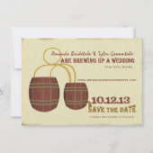 Bierbrouwerij Save the Date (Voorkant)