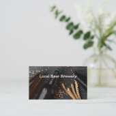 Bierbrouwerij Sjabloon voor visitekaartje Glanzend (Staand voorkant)