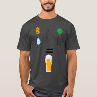 Bierbrouwerijingrediënten T T-shirt