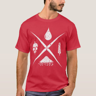 Bierbrouwers Ambachtelijk Bier Thuisbrouw IPA Shir T-shirt