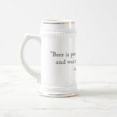 Biercitaat Stein Bierpul (Links)