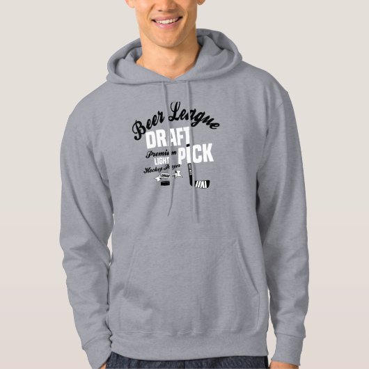 Biercompetitie Hockey Draft Pick Hoodie (Voorkant)