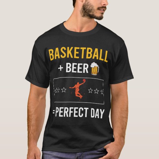 Bierdag basketbal t-shirt (Voorkant)