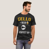 Bierdag cellist t-shirt (Voorkant volledig)