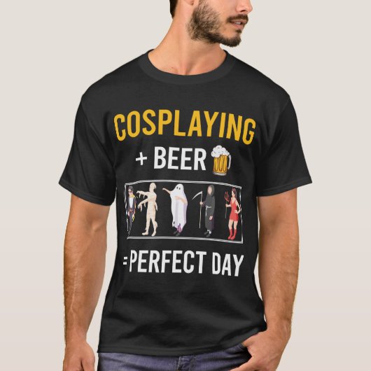 Bierdag Cosplay Cosplay T-shirt (Voorkant)