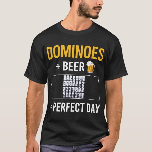 Bierdag Dominoes T-shirt (Voorkant)