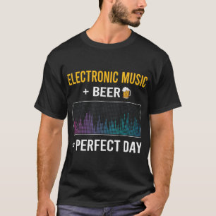 Bierdag elektronische muziek t-shirt