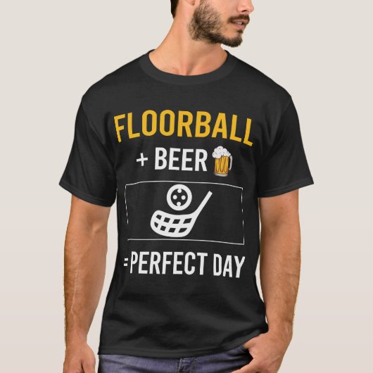 Bierdag Floorball T-shirt (Voorkant)