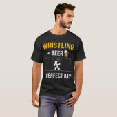 Bierdag fluitend fluitje t-shirt (Voorkant volledig)