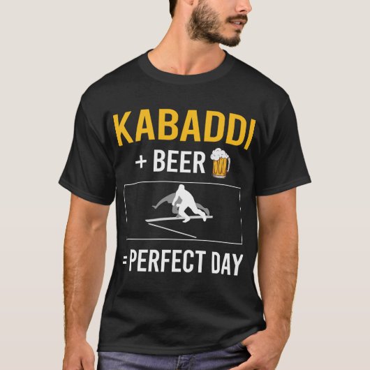 Bierdag Kabaddi Kabadi T-shirt (Voorkant)