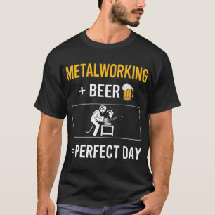 Bierdag metaalbewerking metaalwerker t-shirt