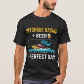 Bierdag offshore racen t-shirt (Voorkant)