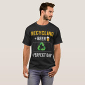 Bierdag recycling Recyclen T-shirt (Voorkant volledig)