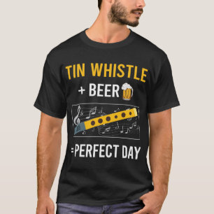 Bierdag Tin Whistle Flageolet T-shirt