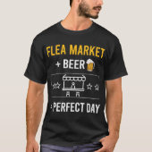 Bierdag vlooienmarkt t-shirt (Voorkant)