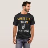 Bierdag zoete thee t-shirt (Voorkant volledig)