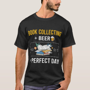 Bierdagboek het verzamelen van boeken Bibliofiel T-shirt