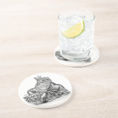 Bierdeckel Drache Zandsteen Onderzetter (Zijkant)