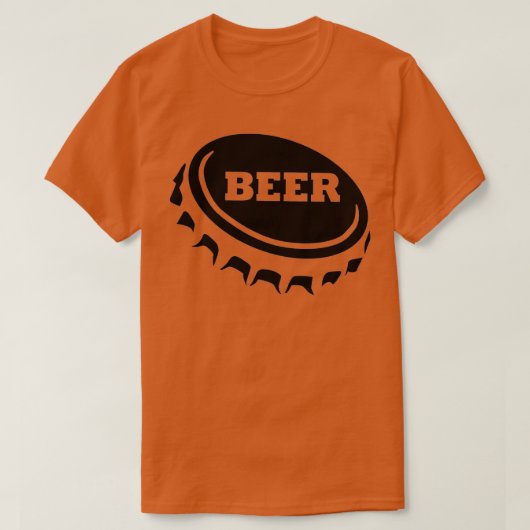 Bierdop T-shirt (Design voorkant)