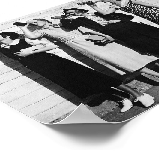 Bierdrankjes  foto 1930 poster (Hoek)