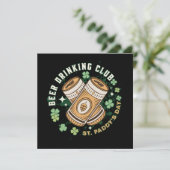 Bierdrinkende Club St. Paddy's Dag (Staand voorkant)