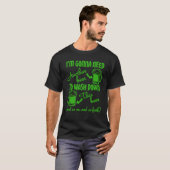 Bierdrinkende humor t-shirt (Voorkant volledig)