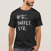 Bierdrinker beste Barfly ooit T-shirt (Voorkant)