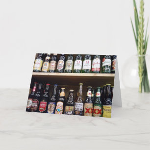 **BIERDRINKERSDROOM KOMT UIT** VERJAARDAG KAART