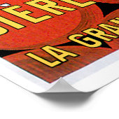 Biere de Charmes Drink en kunst Poster (Hoek)