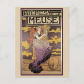 Biere de la Meuse van Marc Auguste Bastard Briefkaart (Voorkant)