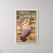 Biere de la Meuse van Marc Auguste Bastard Canvas Afdruk (Voorkant)