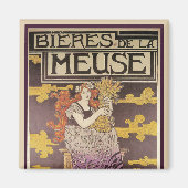 Biere de la Meuse van Marc Auguste Bastard Magneet (Voorkant)