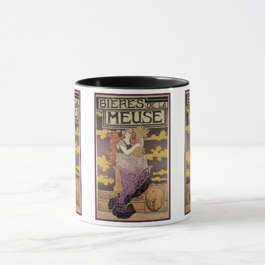 Biere de la Meuse van Marc Auguste Bastard Mok (Midden)