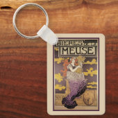 Biere de la Meuse van Marc Auguste Bastard Sleutelhanger (Voorkant)