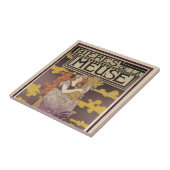 Biere de la Meuse van Marc Auguste Bastard Tegeltje (Zijkant)