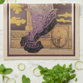 Biere de la Meuse van Marc Auguste Bastard Theedoek (Gevouwen)