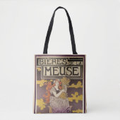 Biere de la Meuse van Marc Auguste Bastard Tote Bag (Voorkant)