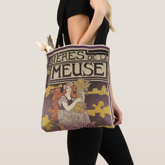 Biere de la Meuse van Marc Auguste Bastard Tote Bag (Dichtbij)