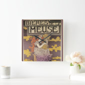 Biere de la Meuse van Marc Auguste Bastard Vierkante Klok (Huis)