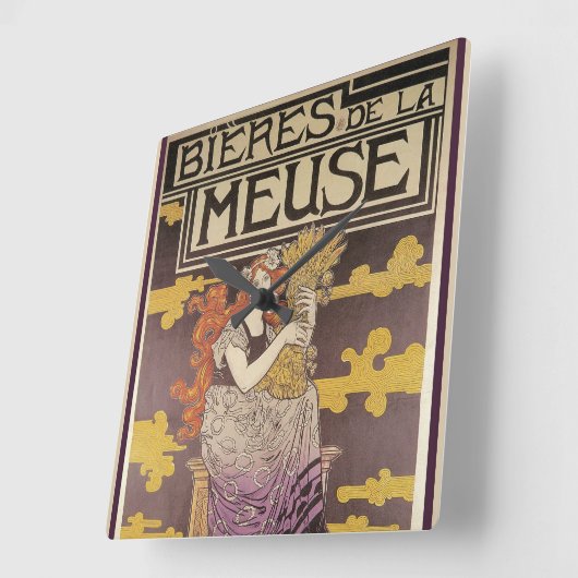 Biere de la Meuse van Marc Auguste Bastard Vierkante Klok (Hoek)