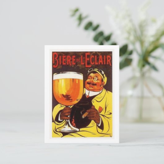 Biere de L'eclair Briefkaart (Staand voorkant)