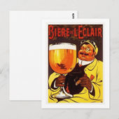 Biere de L'eclair Briefkaart (Voorkant / Achterkant)
