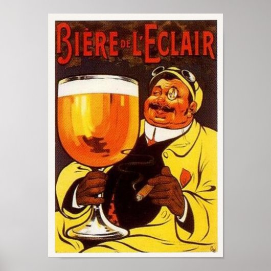 Biere de L'eclair Poster (Voorkant)