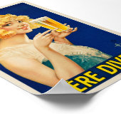 Biere Divette Vintage Poster 1929 (Hoek)