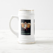 Biere Gangloff 2 bier en Mokken, steins Bierpul (Links)