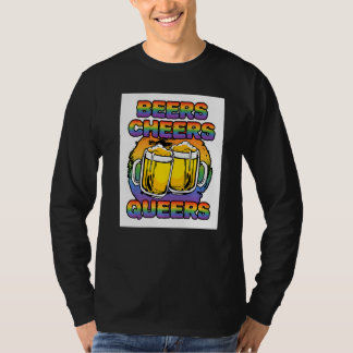 Bieren Proost Queers Biseksueel Transgender Liefde T-shirt