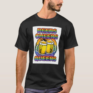 Bieren Proost Queers Biseksueel Transgender Liefde T-shirt
