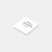 Bieren tot 30e verjaardag naam datum man stijlvolE Post-it® Notes (Schuin)