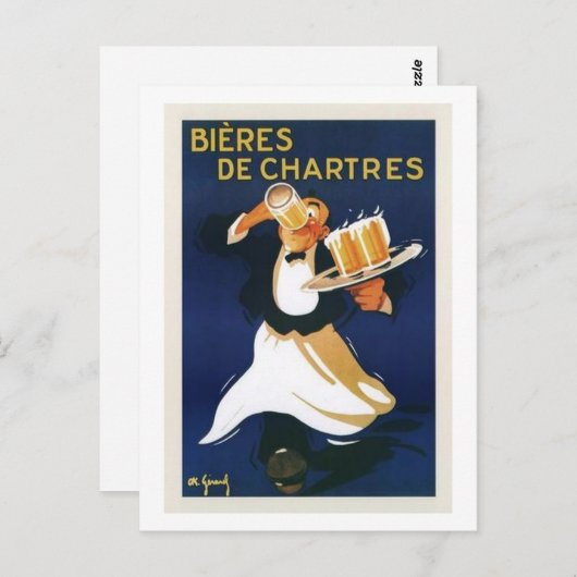 Bieres de Chartres Briefkaart (Voorkant / Achterkant)